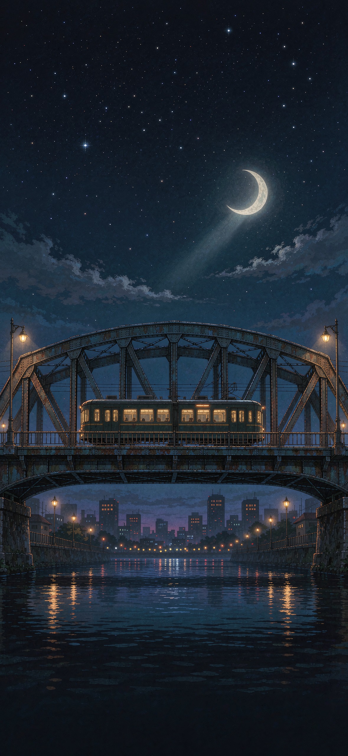 星夜列车 · 1179×2556 动漫壁纸