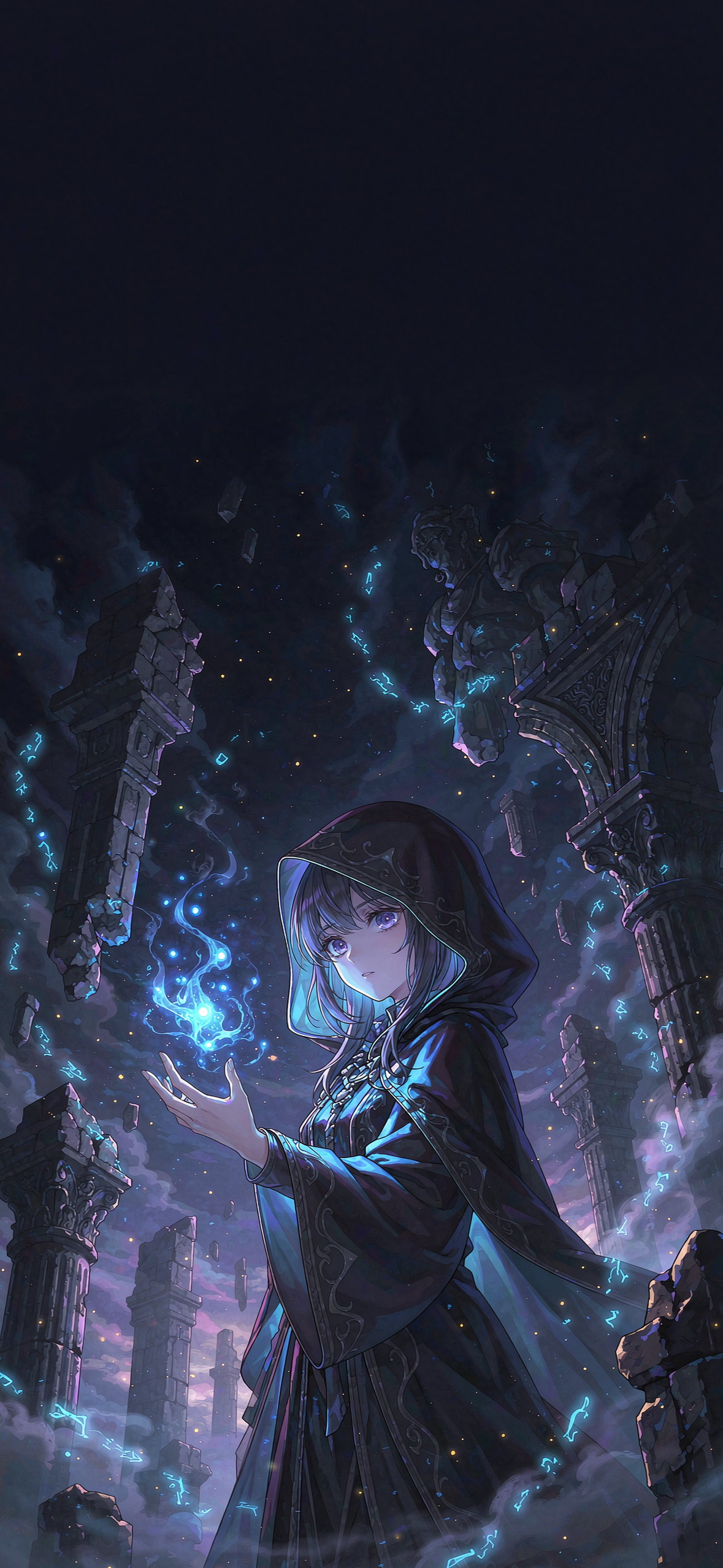 浮空遗迹法师 · 1179×2556 动漫壁纸