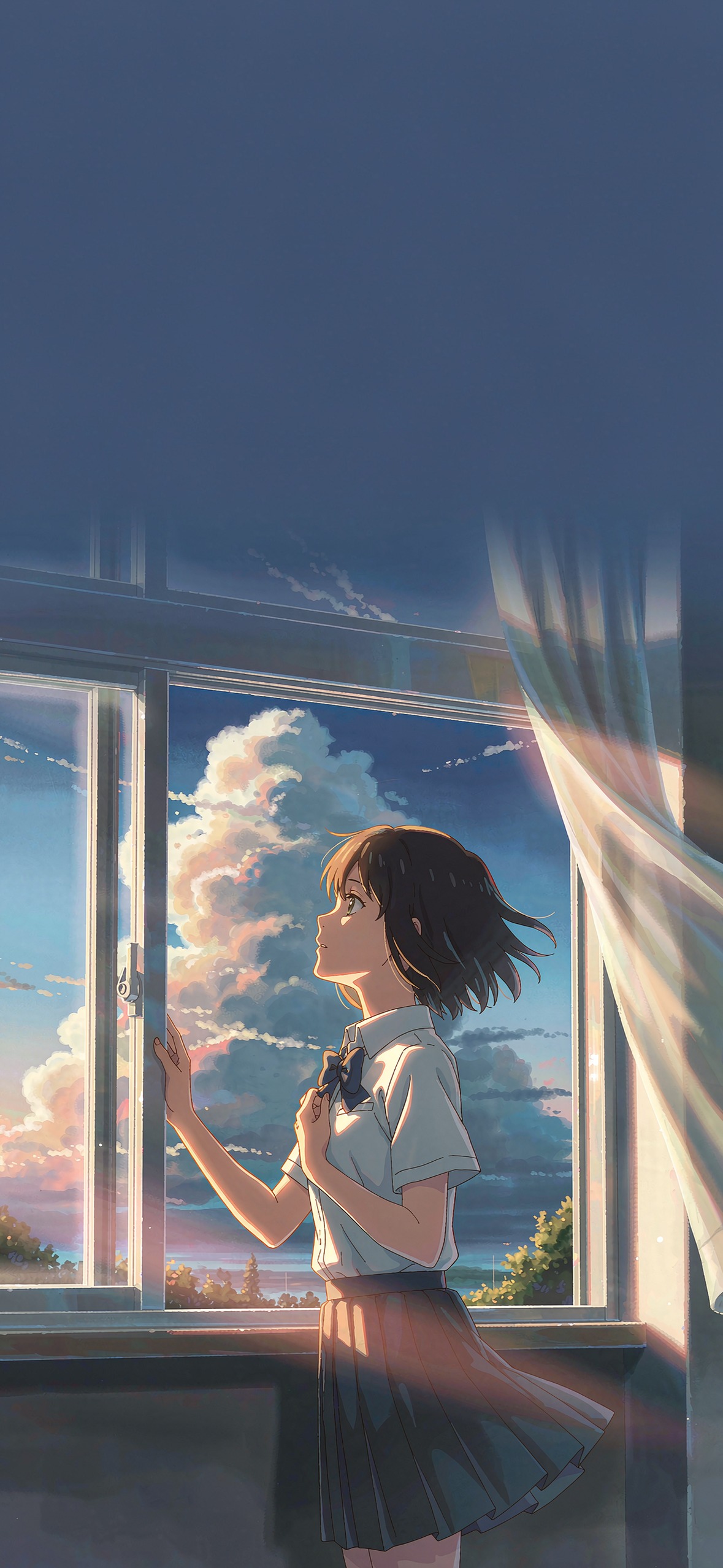 窗边少女 · 1179×2556 动漫壁纸
