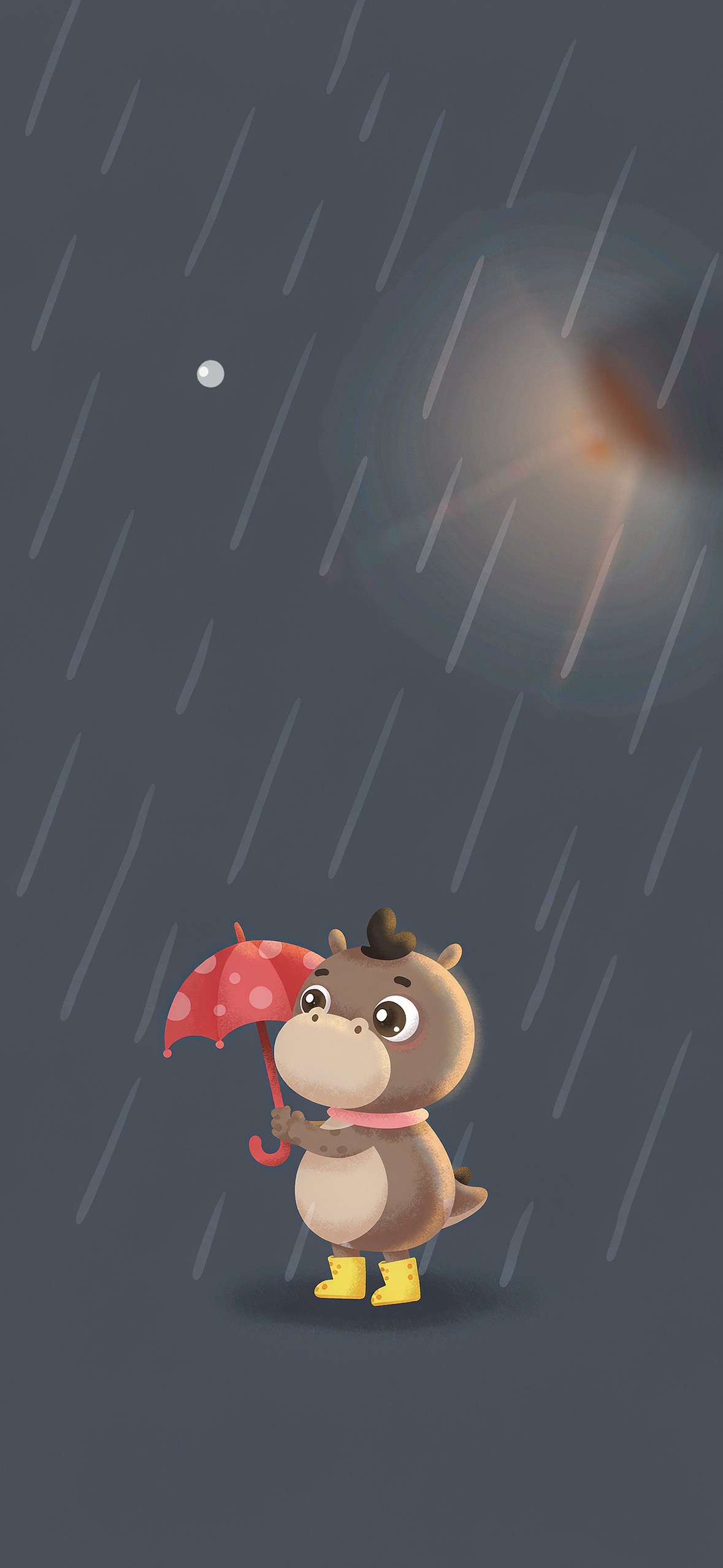 雨天小恐龙