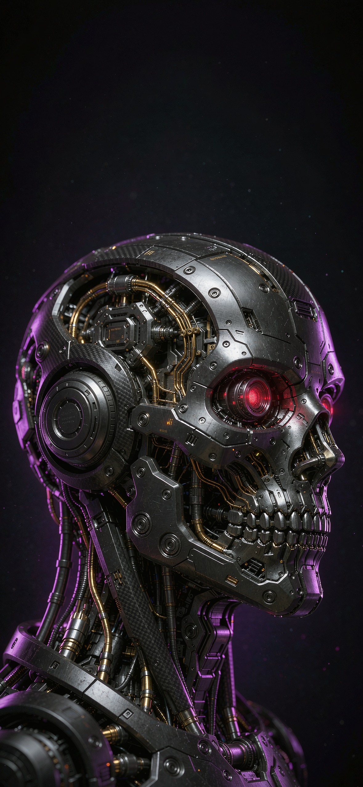 义体核心 · 1179×2556 赛博朋克壁纸