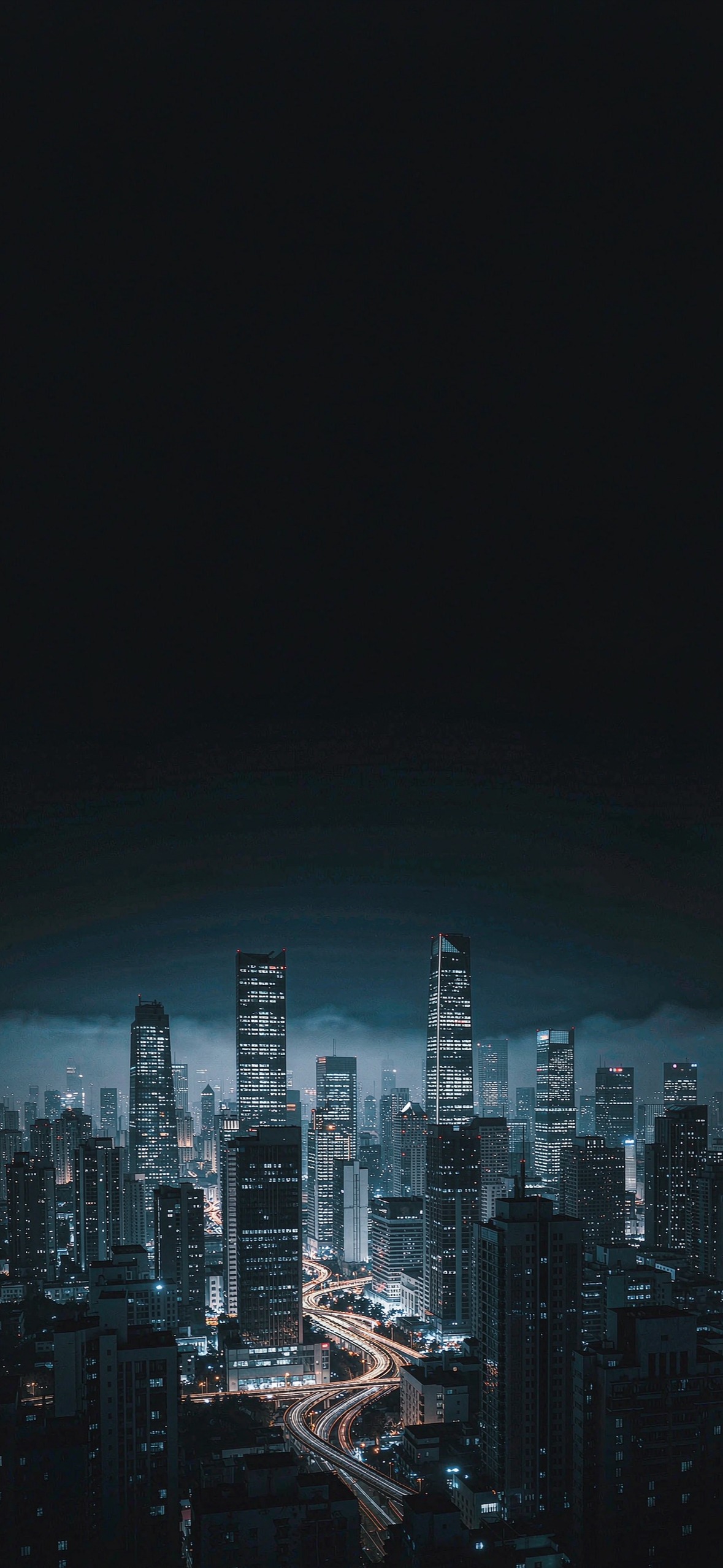 城市星河 · 1179×2556 风景壁纸