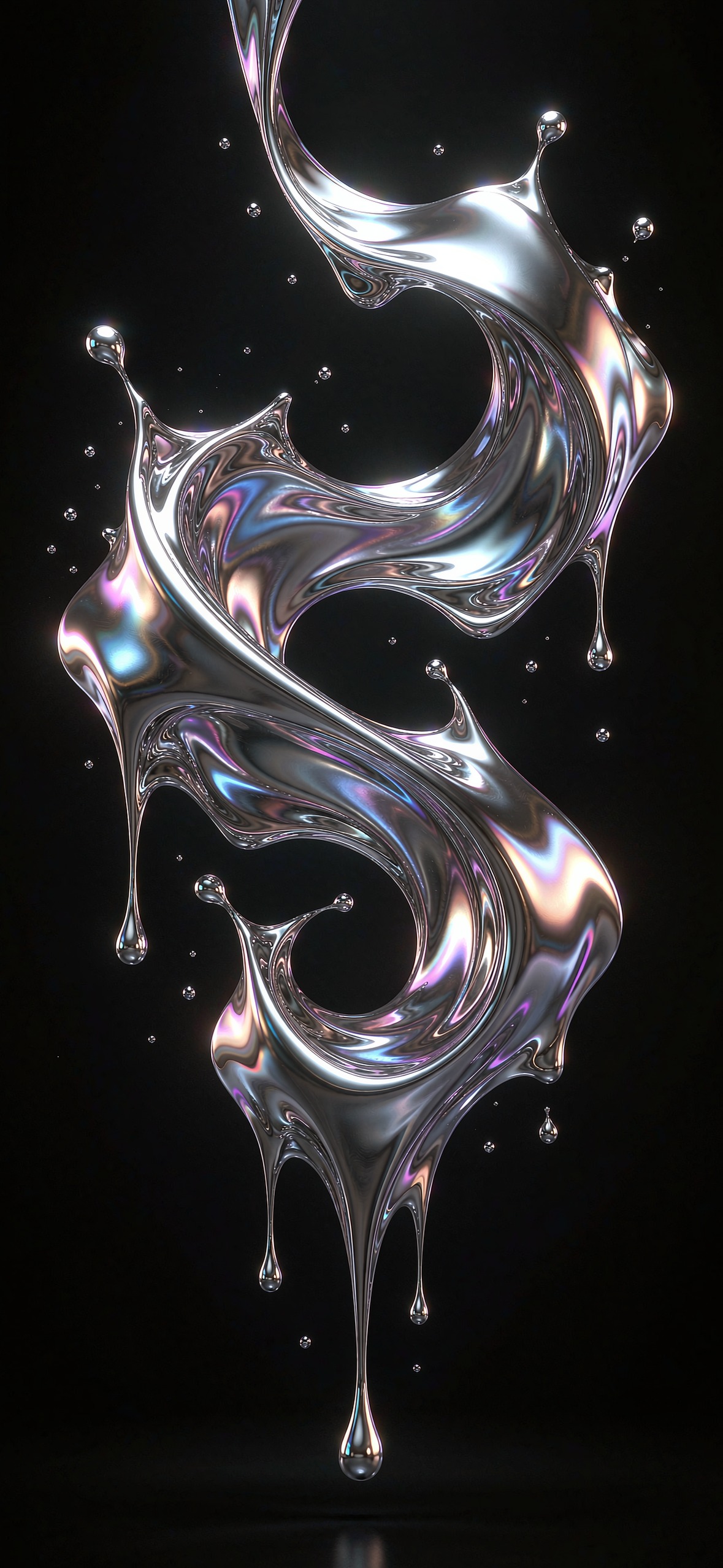 液态铬 · 1179×2556 潮流壁纸