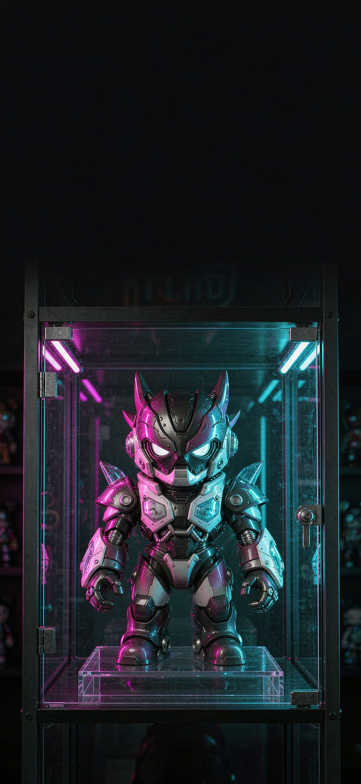 霓虹潮玩 · 1179×2556 赛博朋克壁纸